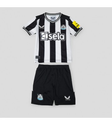 Newcastle United Domácí dres komplet pro Děti 2023-24 Krátkým Rukávem (+ Krátké kalhoty)